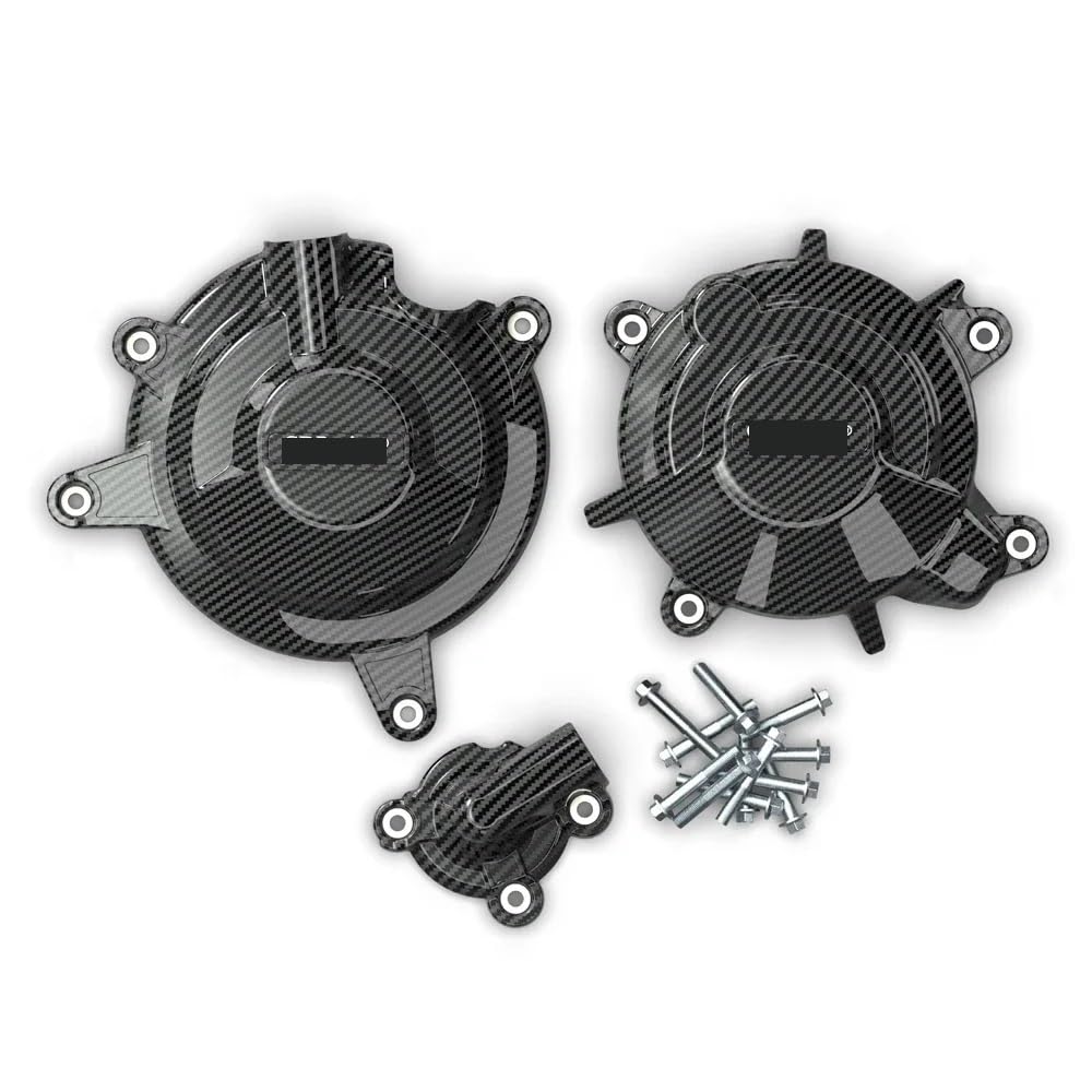 Stator Motorabdeckung Für Ninja 400 Motorrad Motor Schutz Abdeckung Set Fall Für K&awasaki Für Ninja 400 2018-2023 von YMYYQW