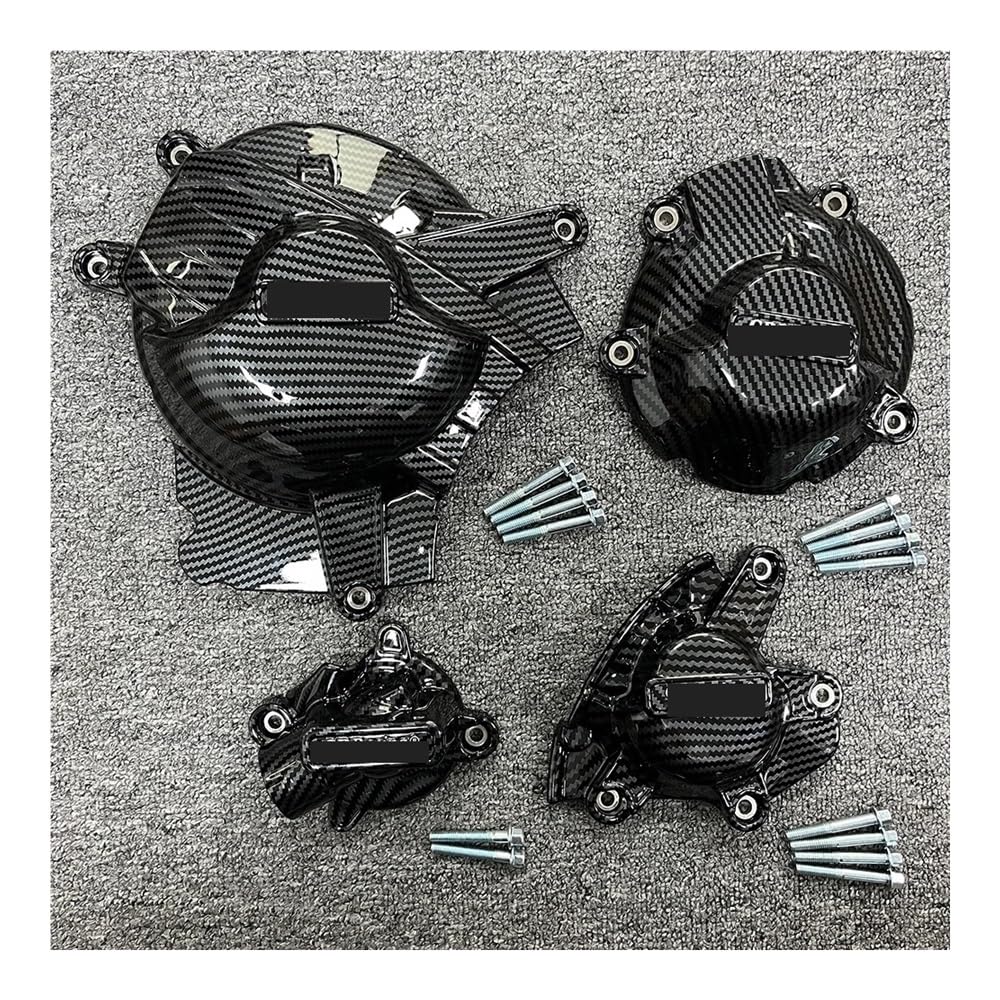 Stator Motorabdeckung Für S&uzuki Für GSXR1000 L7-M2 2017 2018 2019 2020 2021 2022 2023 Motorräder Motor Schutzhülle Carbon Fiber Texture von YMYYQW