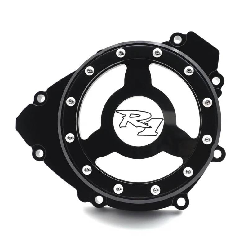 Stator Motorabdeckung Linke Stator-Motorabdeckung für Y&AMAHA YZF R1 2009-2014 Motorradzubehör & Teile Kurbelgehäuse klar von YMYYQW