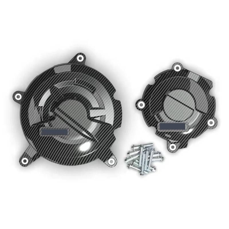 Stator Motorabdeckung Motorabdeckung für S&uzuki GSX1300R für Für Hayabusa 2021 2022-2024 Motorrad Lichtmaschine Kupplung Schutzabdeckung Zubehör von YMYYQW