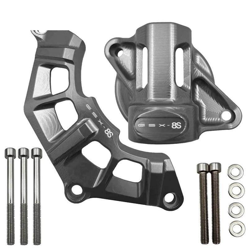 Stator Motorabdeckung Motorrad CNC Teile Links Rechts Motor Stator Schutzhülle Schutz Protektoren Rahmen Slider Für S&uzuki GSX8S GSX-8S 2023 2024 von YMYYQW