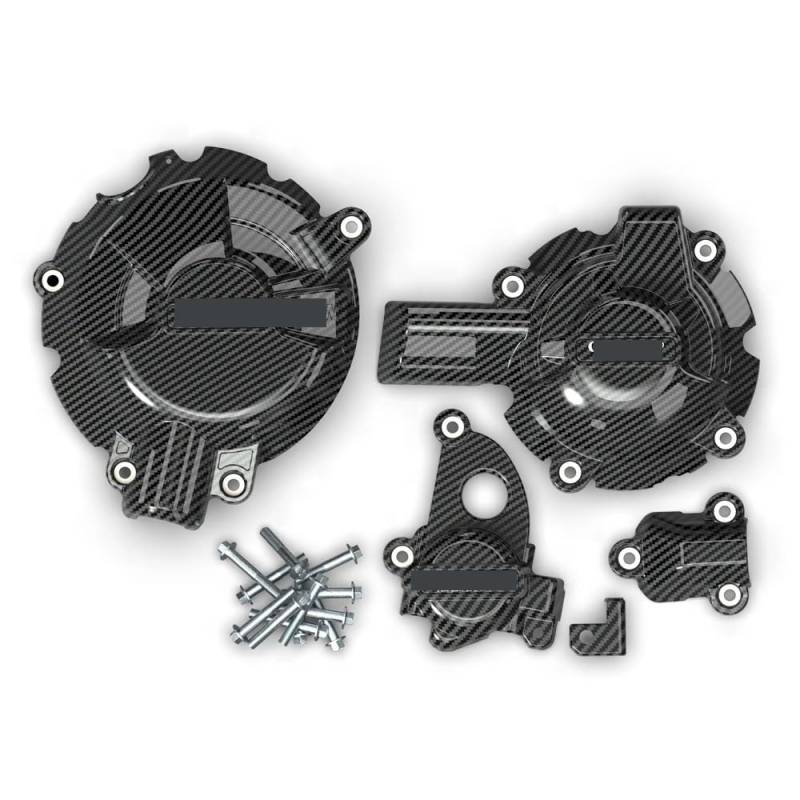 Stator Motorabdeckung Motorrad Motor Lichtmaschine Kupplung Schutz Abdeckung Zubehör Für S1000RR 2019-2023 S1000R 2021-2023 von YMYYQW