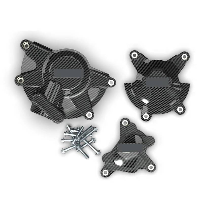 Stator Motorabdeckung Motorrad Motor Lichtmaschine Kupplung Schutz Abdeckung Zubehör Für Y&AMAHA YZF R1 2009 2010 2011 2012 2013 2014 von YMYYQW