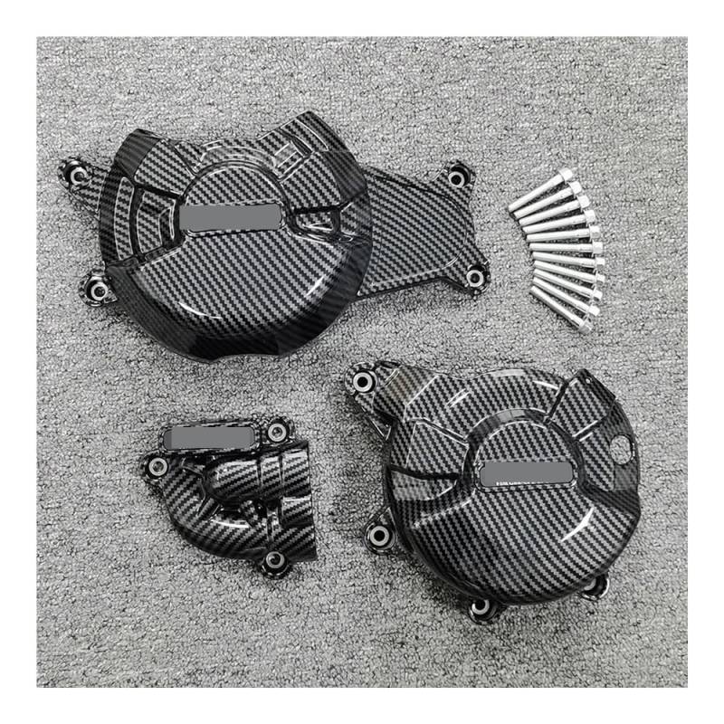 Stator Motorabdeckung Motorräder Motor Abdeckung Schutz Fall Für Y&AMAHA FZ07 XSR700 MT07 Für Abenteuer Für Für Tenere 700 2014-2024 von YMYYQW