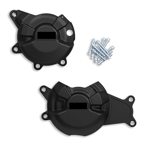 Stator Motorabdeckung Motorräder Motor Abdeckung Schutz Fall Für Y&AMAHA FZ07 XSR700 MT07 Für Abenteuer Für Für Tenere 700 2014-2024 von YMYYQW