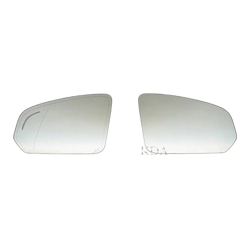 YMYYQW Auto-Seitenspiegel-Linse Auto Links Rechts Beheizte Blind Spot Warnung Flügel Hinten Spiegel Glas Für S60 2020-2022 S90 2017-2022 V60 2020-2022 von YMYYQW