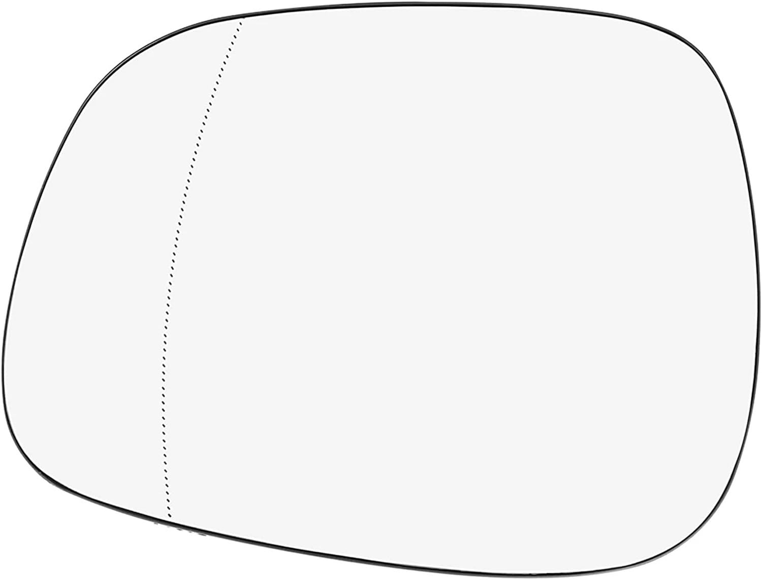 YMYYQW Auto-Seitenspiegel-Linse Auto Links Rechts Seite Spiegel Glas Rückspiegel Glas 51162991660 Für X1 E84 2009-2015 Für X3 F25 2010-Ersatz von YMYYQW