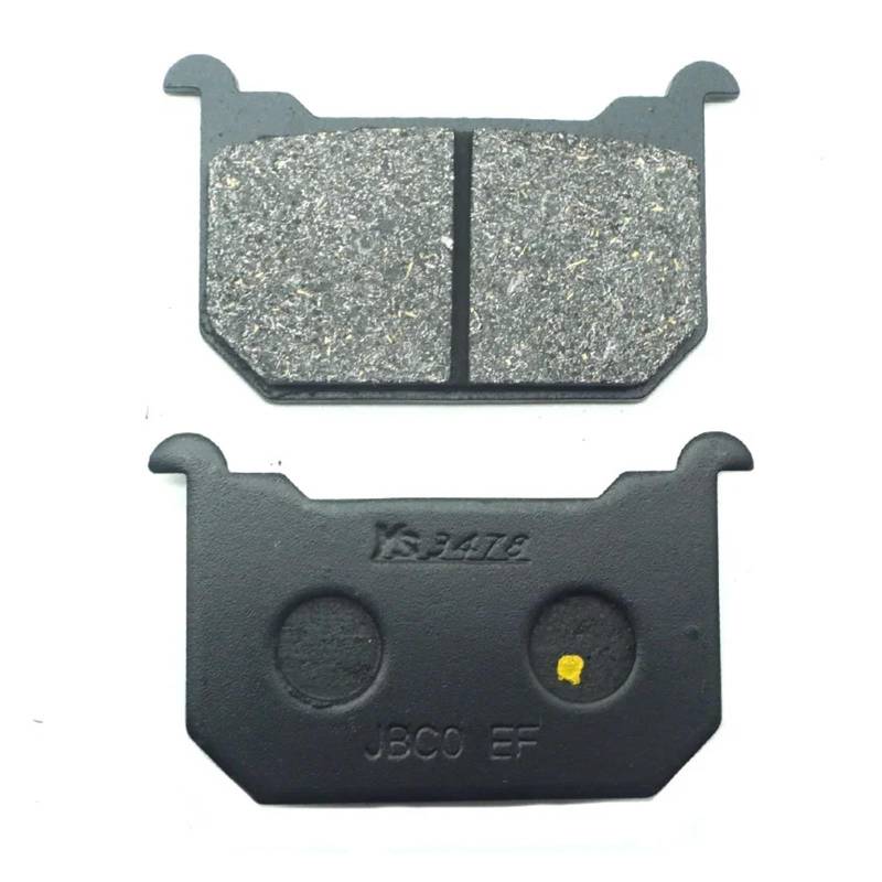 Motorrad Vorne Hinten Bremsbeläge for Z1000 J1, K1, J2, K2, J3, R2 1981-1983 Z1100 B1, B2 GPZ 1981-1982 Z 1000(Rear Brake Pads) von YMZTDDE