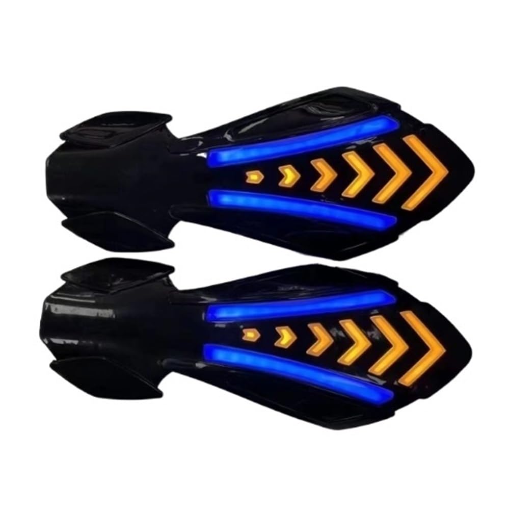 Lenker Handschutz Universal 12V Motorrad Handprotektoren Abdeckung Motorrad Lenker Schild Schutz Zubehör Mit LED-Signal Lichter Lenker Handschutz Universal 12V Motorrad Handprotektoren Abdeckung Motorrad Lenker Schild Schutz Zubehör Mit LED-Signal Lichter von YNGHWU