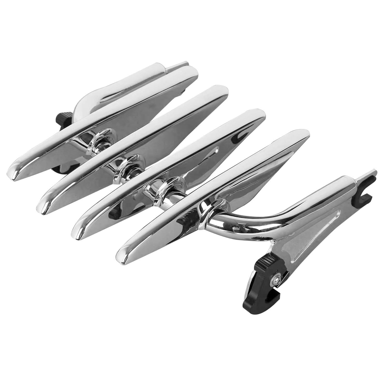 Motorrad Gepäckträger Abnehmbare Zwei-Up Stealth Montage Gepäck Halterung Für Ha&rley Für Touring Street Glide Für Road King FLHT FLHX 2009-2023 Motorrad Gepäckträger Abnehmbare Zwei-Up Stealth Montage Gepäck Halterung Für Ha&rley Für Touring Street Glide Für Road King FLHT FLHX 2009-2023 von YNGHWU