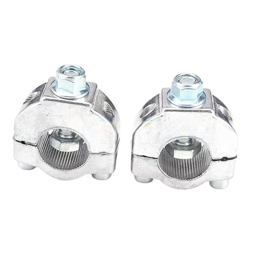 Motorrad Lenker Riser 22mm 7/8'' Lenker Bar Riser Halterung Clamp Taper Für 2 Hub 47cc 49cc Motorrad Geändert Teile Clamp Riser von YNGHWU