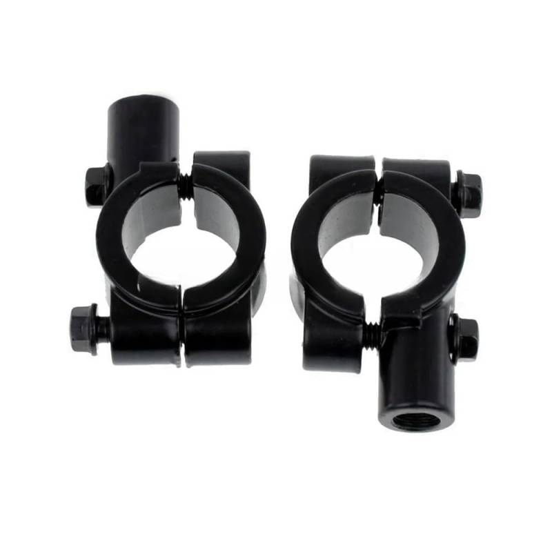 Motorrad Lenker Riser 2PCS Motorrad Lenker Spiegel Clamp Rückspiegel Halter Halterung 22mm 10mm 8mm 10mm 25mm Für Ha&rley von YNGHWU