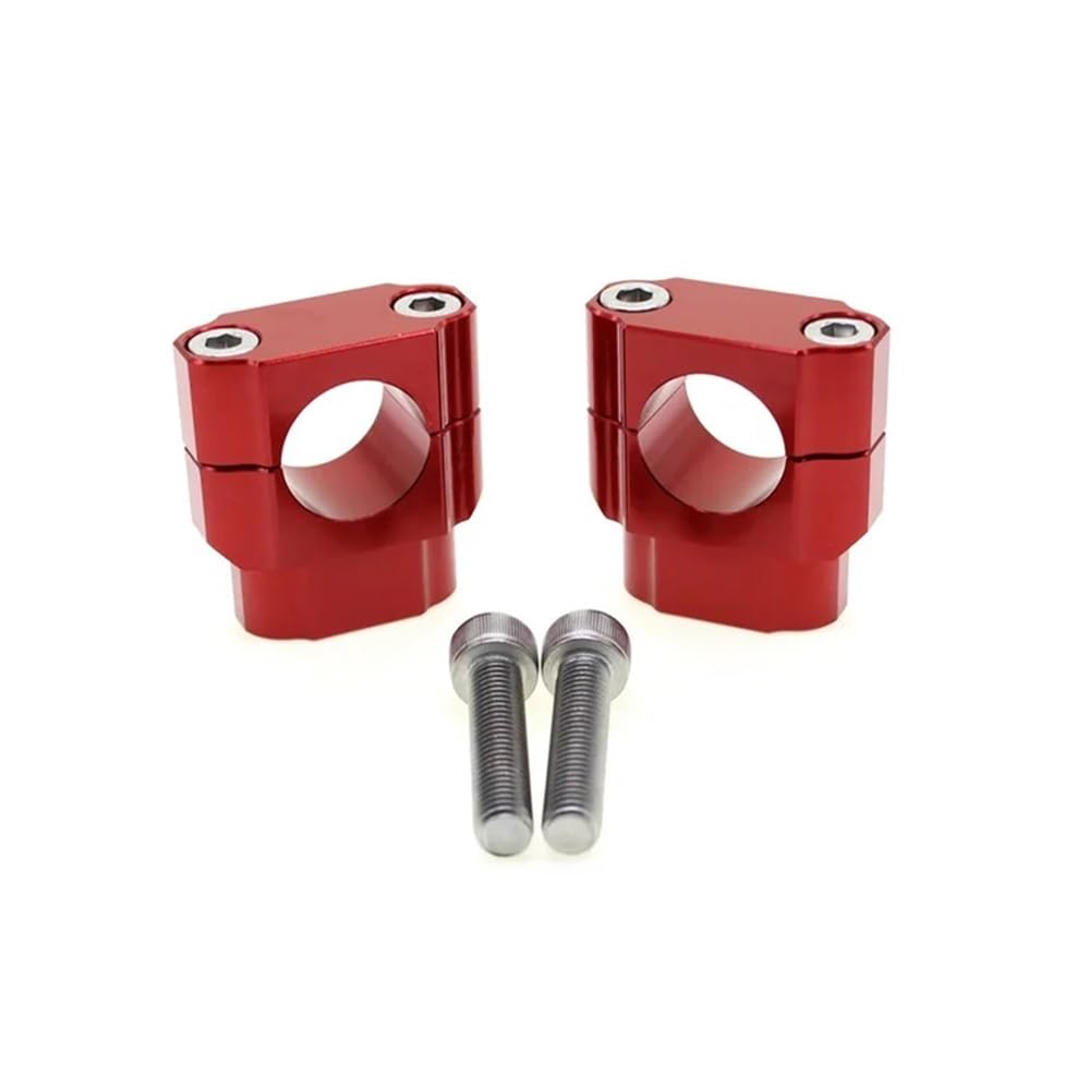 Motorrad Lenker Riser Für YZ125 YZ250 YZ250F YZ450F WR250F Für 7/8 "1 1/8 Motorrad Lenker Fat Bar Riser Mount Clamp Adapter Klemme Adapter von YNGHWU