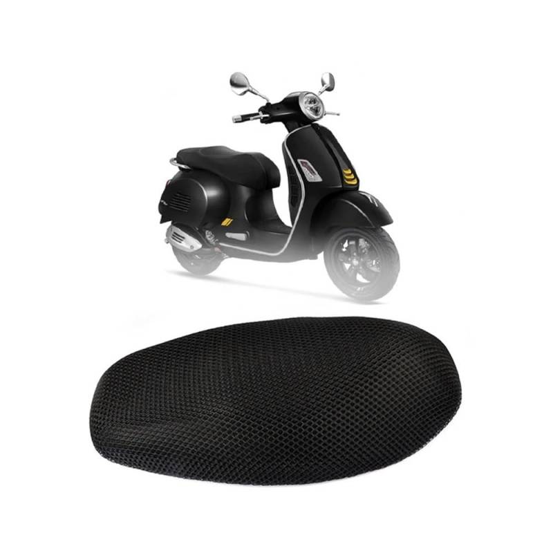 Motorrad Sitzkissenbezug Motorrad-Sitzbezug, Sonnenschutz, Atmungsaktiv, Roller-Sitzkissenschutz Für GTS GTV LX, Sitzschutzpolster von YNGHWU