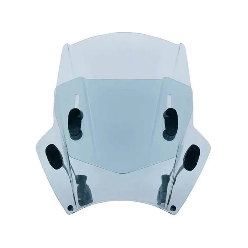 Windschutzscheiben Spoiler Motorrad Windschutzscheibe Windschutzscheibe Universal Für Leoncino 250 500 BN125 BN300 BN302 BN302S 502C Motorrad Windschutzscheibe von YNGHWU