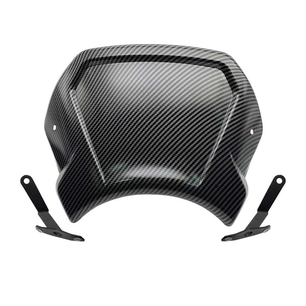 Windschutzscheiben Spoiler Motorrad Windschutzscheibe Windschutzscheibe Windabweiser Für CB125R CB300R CB650R 2018-2023 Motorrad Windschutzscheibe Motorrad von YNGHWU