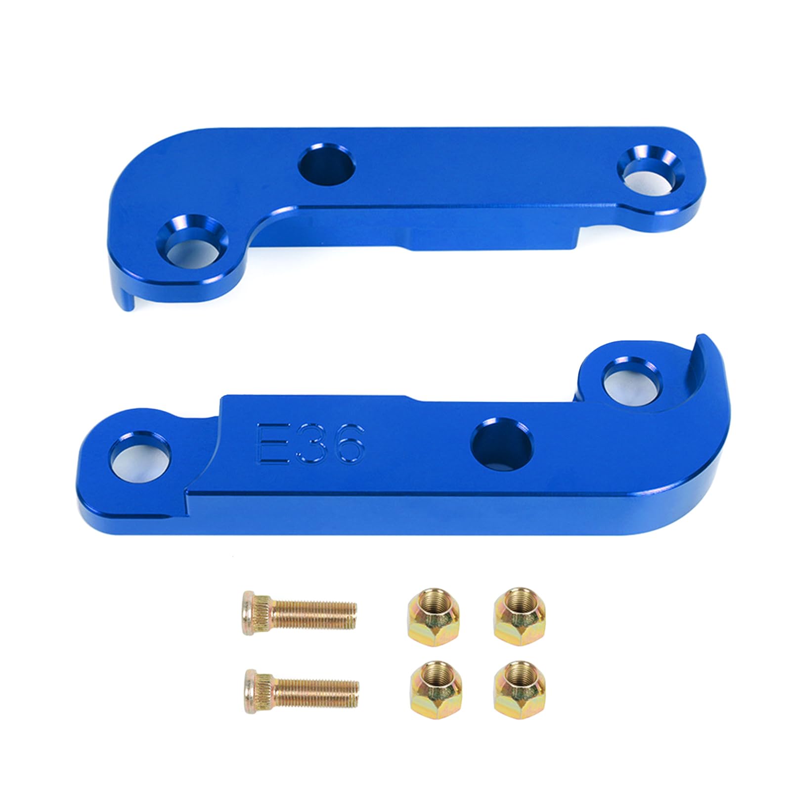 YOGOTEU Auto Adapter Lenkschloss Adapter Adapter Lenkadapter für E46 Tuning Drift Adapter Blau von YOGOTEU