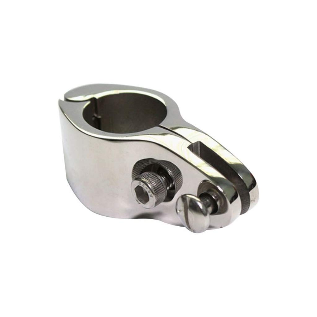 YOGOTEU Top Caps 316 Edelstahl Marine Hardware Tube Eye End Top Fitting Baldachin Hardware für Rohr von YOGOTEU