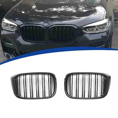 Auto Front Versicherungsgitter für BMW X3 G01 2018-2021, Kühlergrill Auto-Frontgrill Styling Zubehör Dauerhaft Grill von YOINT