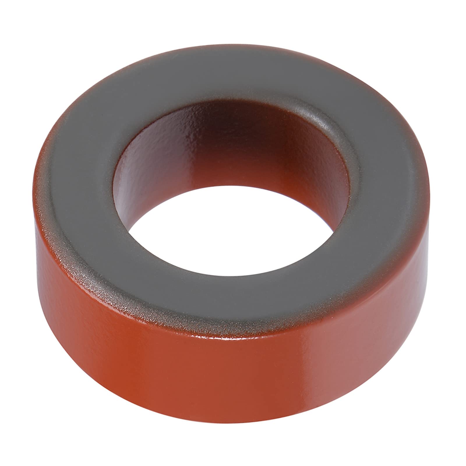 YOKIVE Toroid Kern Ferrit Drosseln Ring Eisen Pulver Induktor Ferrite Ring Gut für Strom Transformatoren (Rot Grau 40.5mmx23.5mmx14.7mm) von YOKIVE