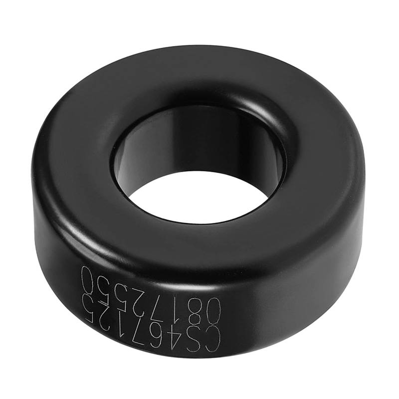 YOKIVE Toroid Kern Ferrit Drosseln Ring Eisen Pulver Induktor Ferrite Ring Gut für Strom Transformatoren (Schwarz 18mmx9.2mmx6.5mm) von YOKIVE