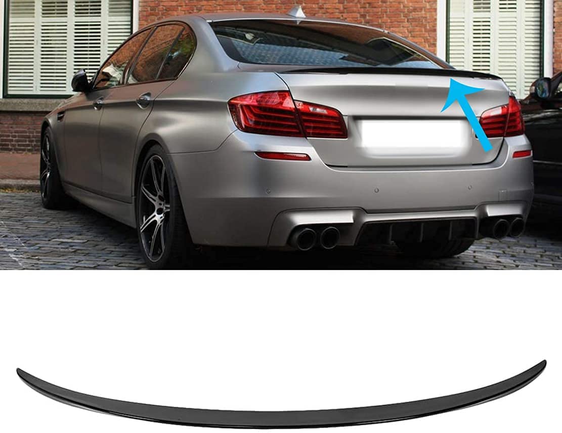 Auto-Spoiler-Heck für BMW 5 Series F10 2010-2016, Hecklippen-Stoßstangenschutz,Fahrzeugstabilitäts-Heckdekoration, Kofferraum-Heckflügel von YOLIAN