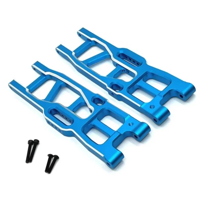 YONMFRDS RC Autoteile Für FS Für Tank Für Sharks Für Cheetah 1/8 RC Autoteile Metall Verbessert Unteren Arm RC Car Upgrade Teile Zubehör Ersatz(Blue) von YONMFRDS