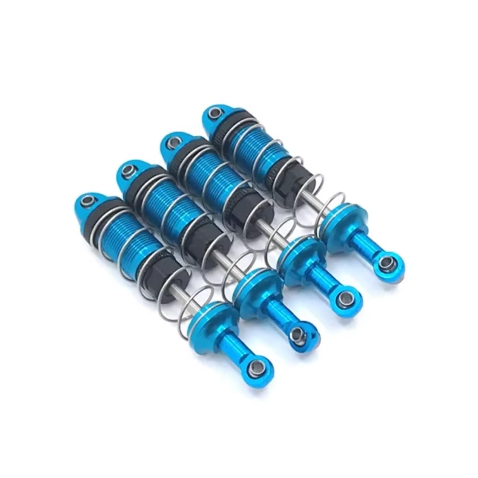 YONMFRDS RC Autoteile Für HB Für Toys Für ZP1001 Für ZP1002 Für ZP1003 Für ZP1004 Für ZP1008 1/10 4 Stücke Metall Stoßdämpfer Dämpfer RC Auto Upgrade Teile(Blue) von YONMFRDS