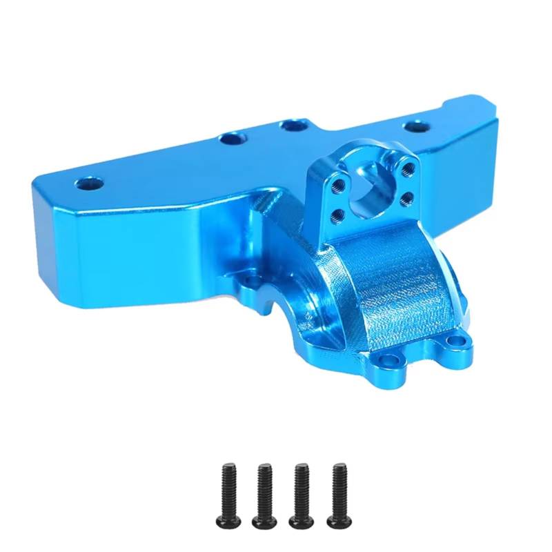 YONMFRDS RC Autoteile Für MJX Für Hyper Go 14210 14209 H14BM 1/14 RC Auto Verbesserte Metall Hinten UpperGearbox Abdeckungen Teile Zubehör(Blue) von YONMFRDS