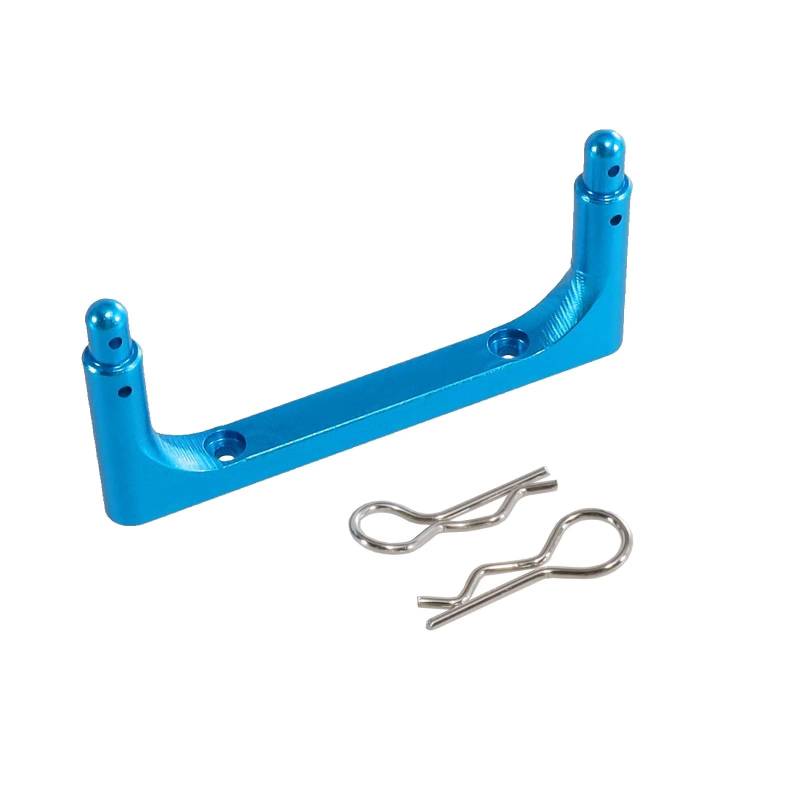 YONMFRDS RC Autoteile Für MJX Für Hyper Go 14301 14302 14303 1/14 RC Auto Metall Front Shell Säule Körper Feste Säule Verbesserte Teile Und Zubehör(Blue) von YONMFRDS