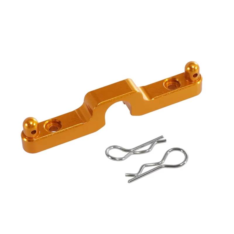 YONMFRDS RC Autoteile Für MJX Für Hyper Go 14301 14302 14303 1/14 RC Auto Metall Heckschale Säulenkörper Feste Säule Verbesserte Teile Und Zubehör(Yellow) von YONMFRDS