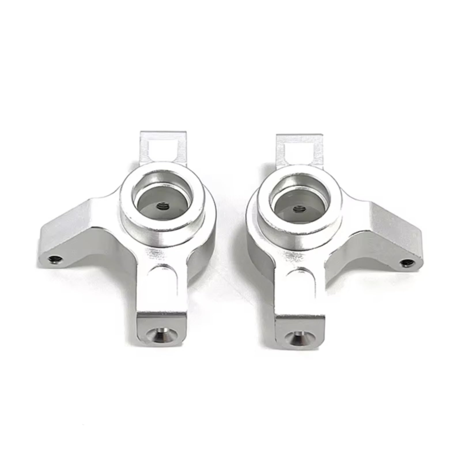 YONMFRDS RC Autoteile Für MJX Für Hyper Go Für 14301 14302 1/14 Fernbedienung Auto Geändert Zubehör Teile Verbesserte Metall Lenkung Tasse Block(Silver) von YONMFRDS