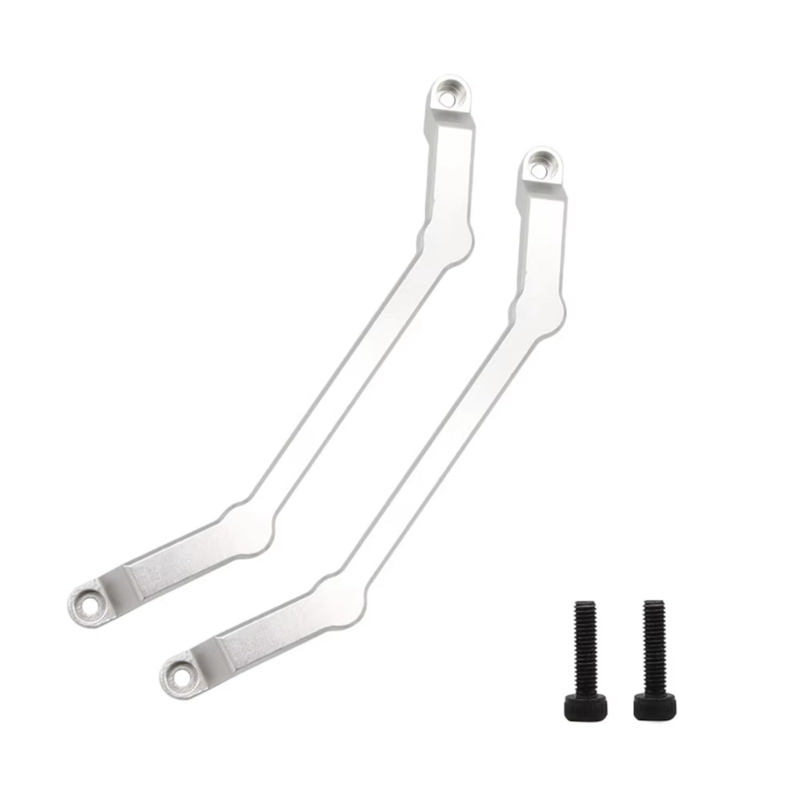 YONMFRDS RC Autoteile Für MN128 Für MN86 Für MN86S Für MN86K Für MN86KS Für MNG500 1/12 Metall RC Auto Karosseriepfostenhalterungen Shell Column RC Auto Upgrade Teile(Silver) von YONMFRDS