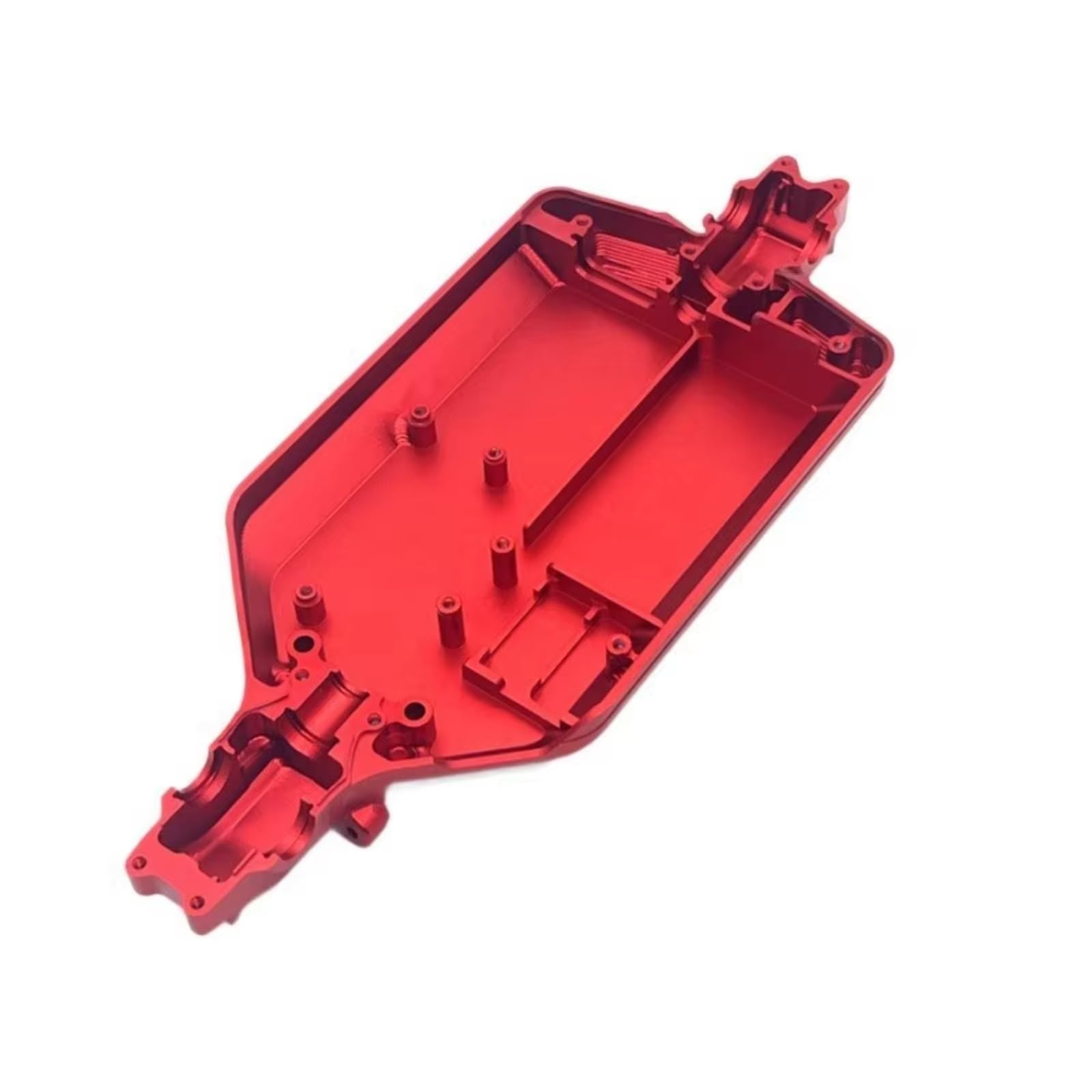 YONMFRDS RC Autoteile Für SCY Für 16101 Für 16102 Für 16103 Für 16201 Für Jjrc Für C8805 Für Q130A Für Q130B Für Q141 1/16 Metall Körper Für Chassis RC Auto Upgrade Teile(Red) von YONMFRDS