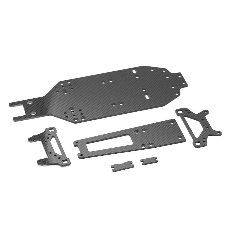 YONMFRDS RC Autoteile Für Tamiya Für TA02 TA-02SW Carbon Faser Für Chassis Platte Schock Turm Kit RC Auto Upgrade Teile Zubehör Ersatz von YONMFRDS