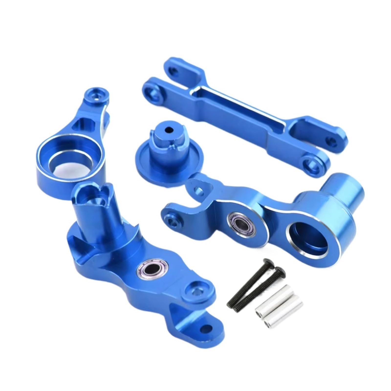 YONMFRDS RC Autoteile Für Traxxas Für X-Maxx 6S 8S 1/5 RC Metall Lenkung Umlenkhebel Montage Für Monster Truck Upgrade Teile Ersatz Teile(Blue) von YONMFRDS