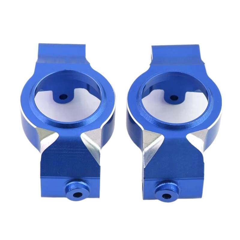 YONMFRDS RC Autoteile Für Traxxas Für X-Maxx Xmaxx 6S 8S 1/5 2 Stücke Metall Front Caster Block C-Hubs RC Für Monster Truck Upgrade Teile Ersatz Teile(Blue) von YONMFRDS