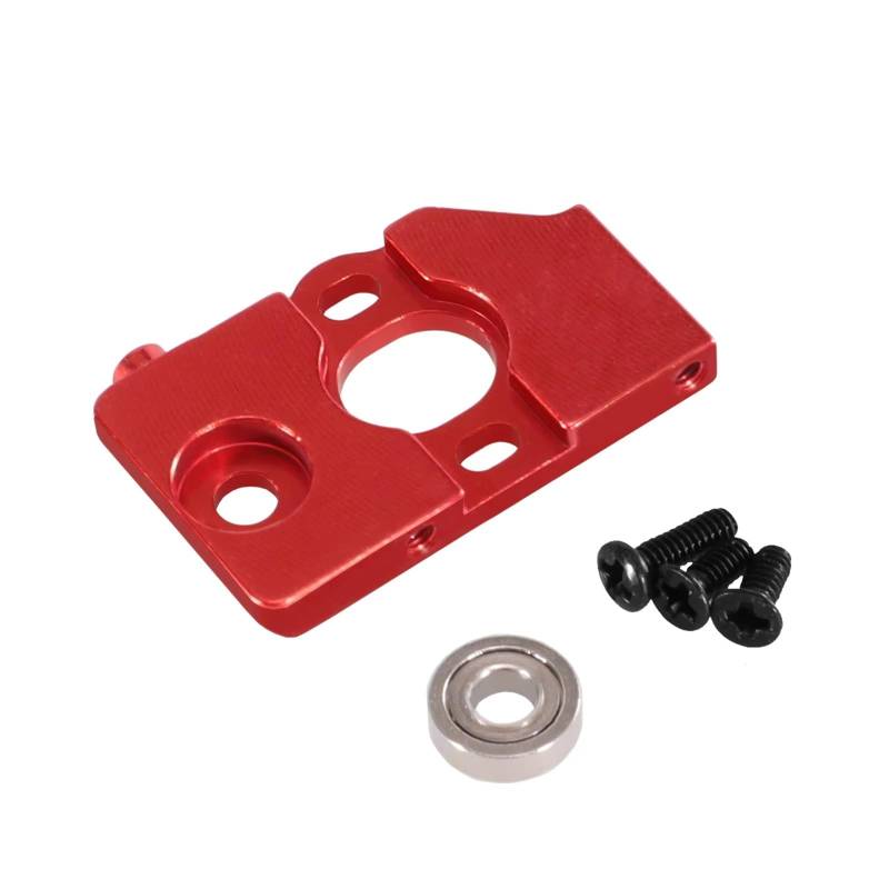 YONMFRDS RC Autoteile Für Wltoys 284010 284161 1/28 Fernbedienung Auto Metall Upgrade Teile Zubehör Motor Halterung RC Auto Ersatz Teile(Red) von YONMFRDS