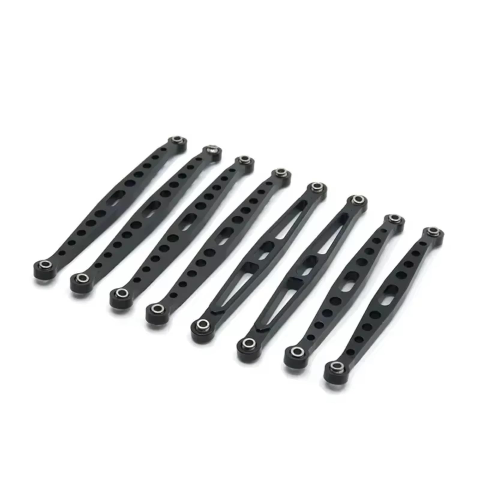 YONMFRDS RC Autoteile Für ZP1001 1002 1003 1004 1/10 Metall Geändert Verbindungs ​​Zugstange Links Geeignet Fernbedienung Für Klettern Auto Upgrade Teile(Black) von YONMFRDS