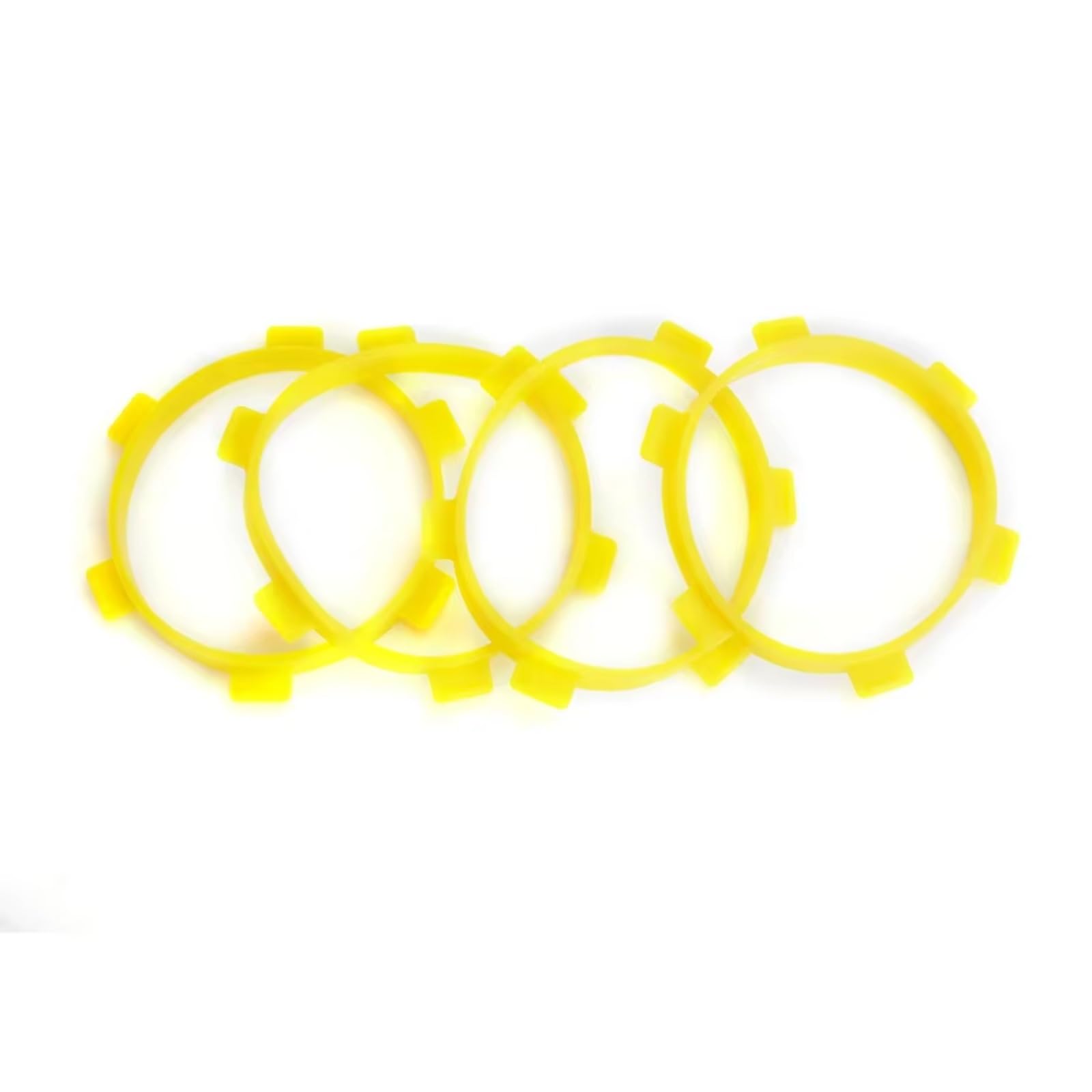 YONMFRDS RC Autoteile Universal Für Buggy 1/8 Short Course Truck 1/10 Zubehör Werkzeuge RC Auto Teile Gummi Modell Autos Reifen Reifen Stick Montage Klebebänder 85mm(Yellow,4pcs) von YONMFRDS