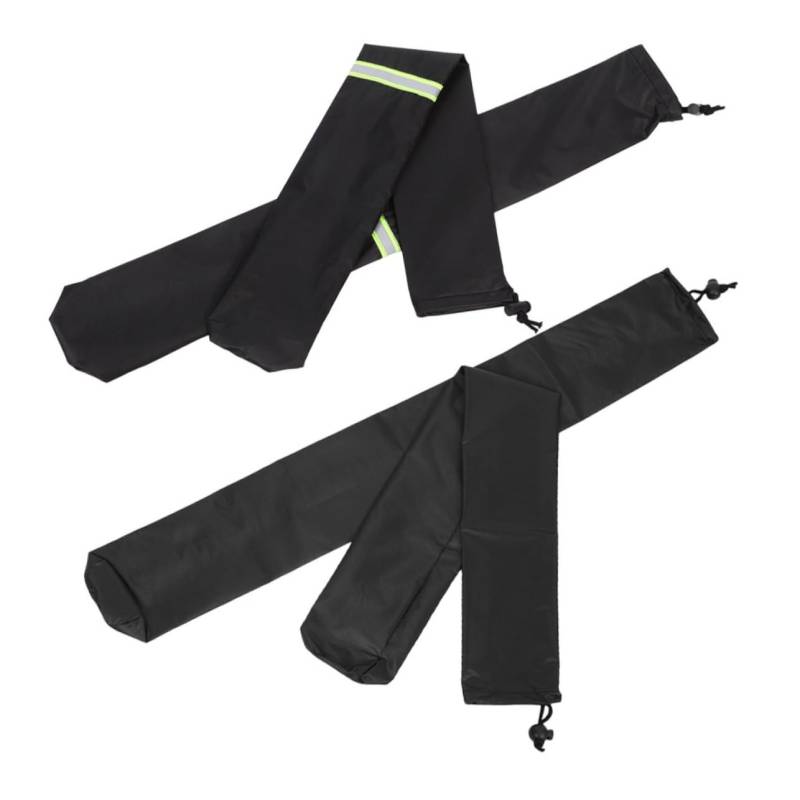 YOSADIER 2 Paare Autowischerabdeckung Regenwischer Schutz Wischblatt Abdeckung Auto Zubehör Wischer Wischerabdeckungen Wischerschutz Scheibenwischerbezüge für den Winter Polyester Black von YOSADIER