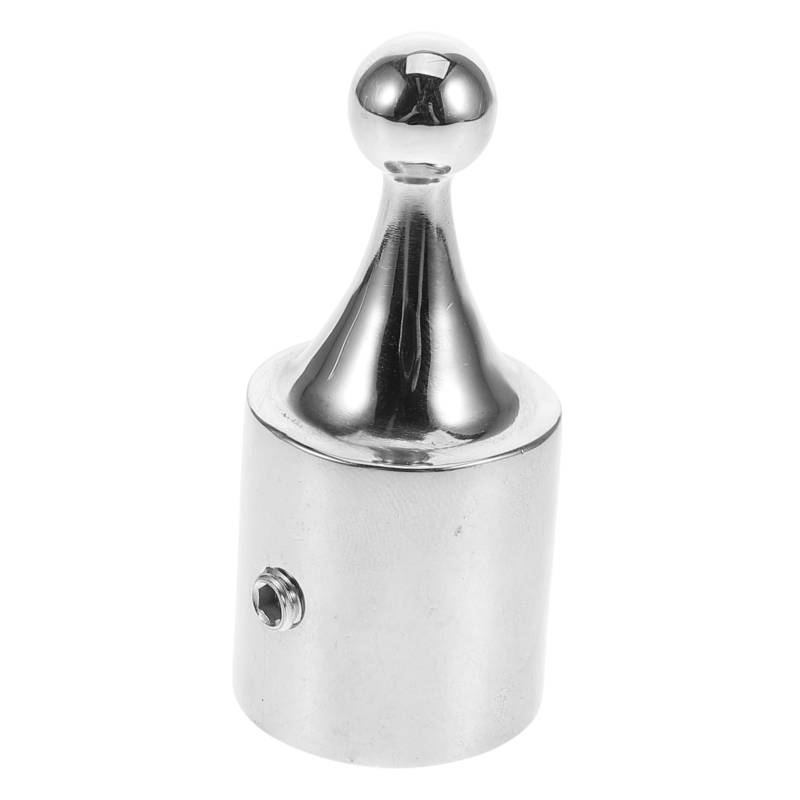 YOSADIER Markisen-Schiebehaube Boot zubehör Bootszubehör Schiffszubehör Boot Bimini Top Hardware Boot Bimini Top Beschlag Yachtzubehör für Rvs Bimini-Top-Kappe Rostfreier Stahl Silver von YOSADIER