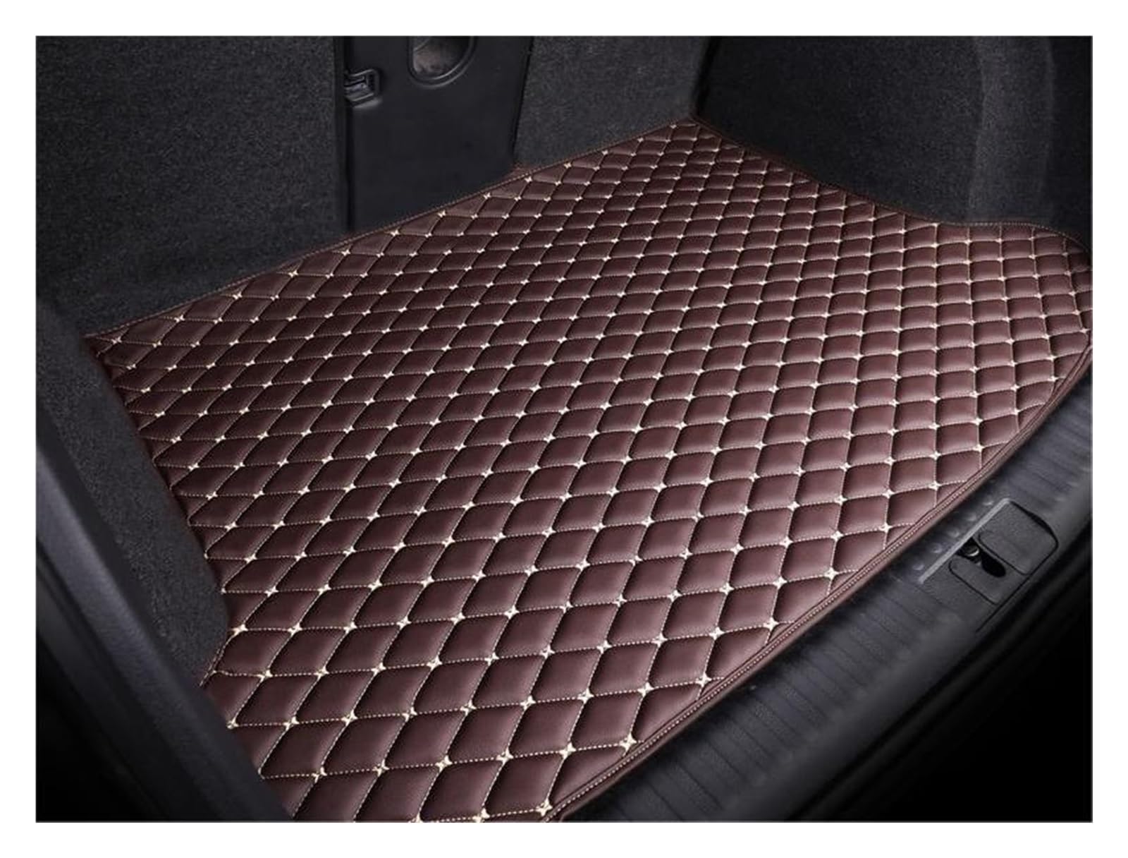 Auto Kofferraummatten Für Panamera 2010 2011 2012 2013 2014 2015 2016 Kofferraummatte Cargo-Liner Teppich Innenausstattung Abdeckung Kofferraumwanne(Coffee) von YOUKEJNM