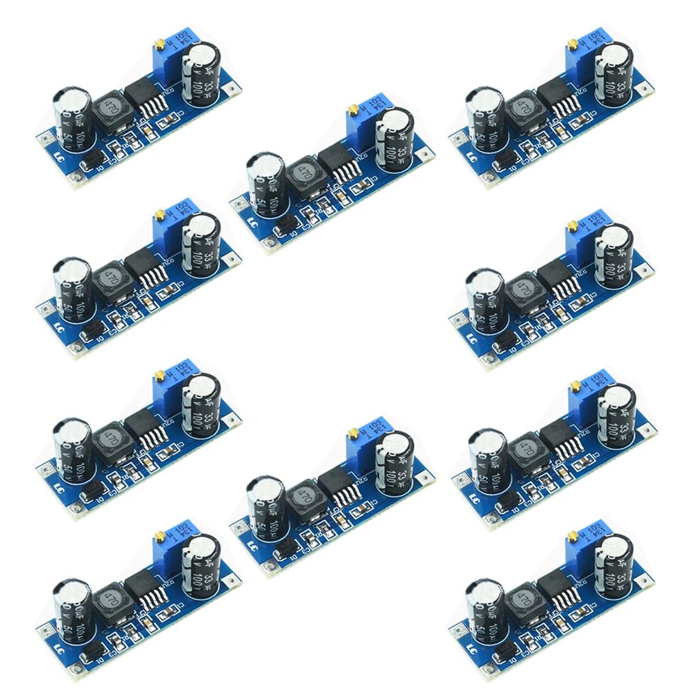 10Pcs XL7015 DC-DC Power Converter Module 1.25-20V Buck Down Power Module 5-80V Wide Voltage Input Power Voltage Converter Module von YOURRYONG DE