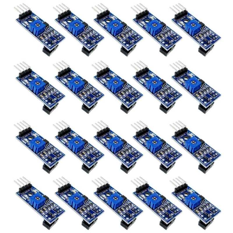 20PCS 3.3-5V TCRT5000 Sensor Switch Module von YOURRYONG DE