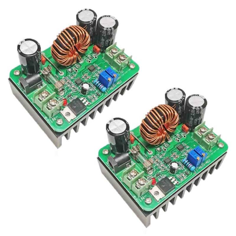 2PCS 600W High Power DC to DC Boost Converter DC 12-60V to 12-80V Boost Module Board Transformer von YOURRYONG DE