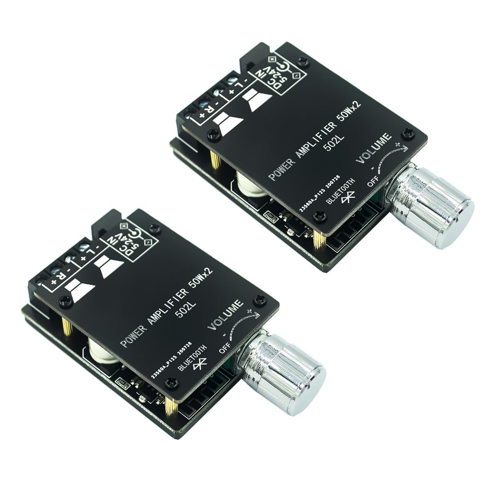 2PCS ZK‑502L 5-24V 5.0 Dual Channels Module Board von YOURRYONG DE