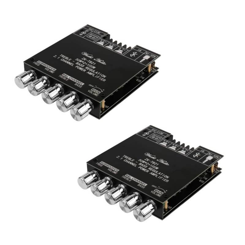 2PCS ZK-TB21 Board 50Wx2 +100W Control 5.0 board von YOURRYONG DE