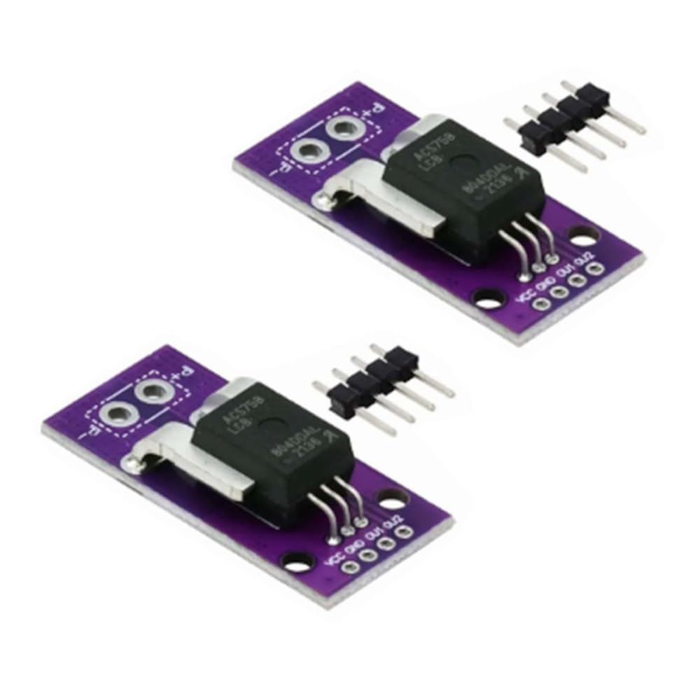 2Pcs ACS758 ACS758-200B 200A Linear Current Sensor ACS758LCB Current Module von YOURRYONG DE