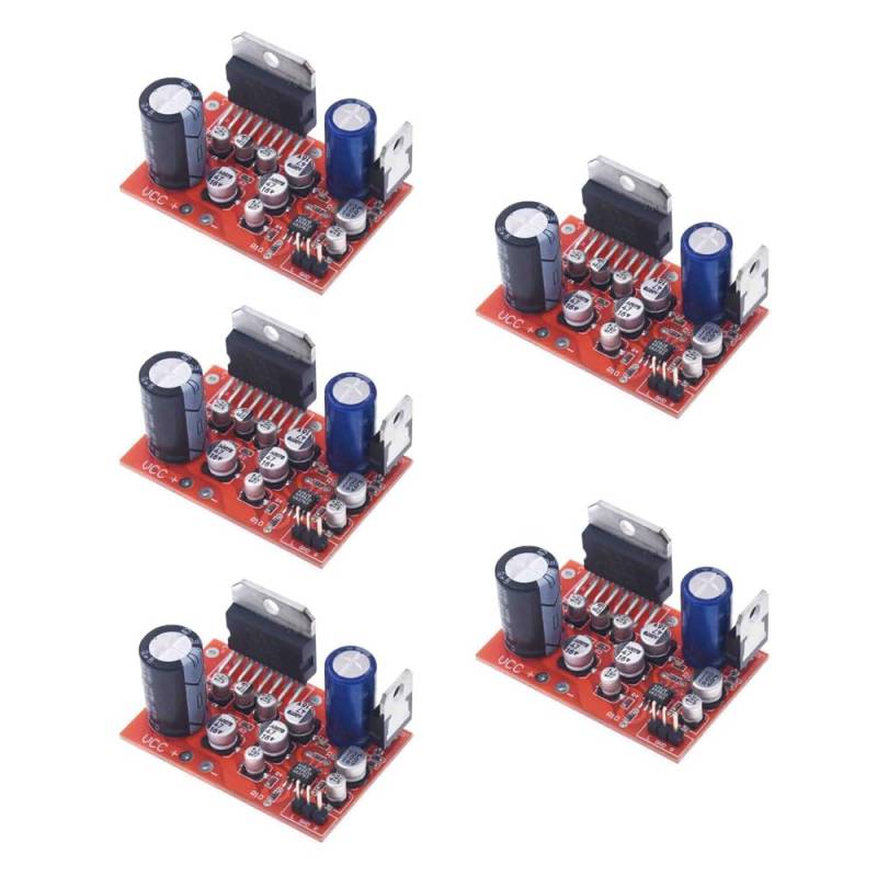 5PCS TDA7379 with NE5532 39W+39W DC 9-17V 2x39W Board von YOURRYONG DE